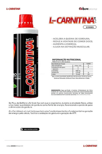 L - Themogenic Zero Belly líquido para antes del entrenamiento, sabor a carnitina y guaraná