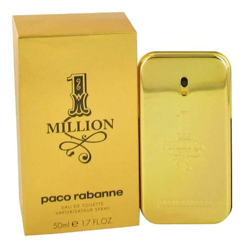 Perfume Paco Rabanne 1 Million Edt 50 Ml Para Hombre