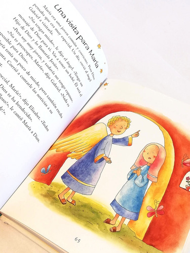 Imagen 4 de 5 de La Biblia Desde La Infancia Color Rosada Para Niños