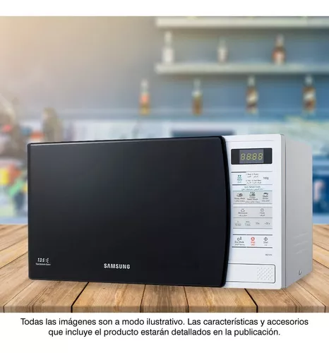 Microondas Samsung Me731k-kd/xbg Blanco 20lts. 800w