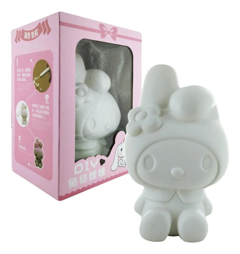 Alcancía Para Decorar Con Strass De Hello Kitty My Melody