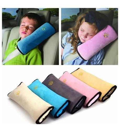 Almohada Bebe Cubre  Cinturon Seguridad Protector Con Cojin