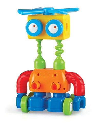 Juego Fábrica De Robot 1-2-3 Build It, Learning Resources