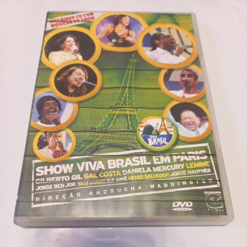 Dvd -show Viva Brasil Em Paris