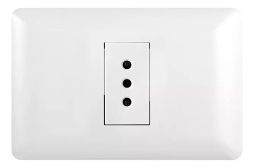 Enchufe Simple Tomacorriente Blanco Stanford