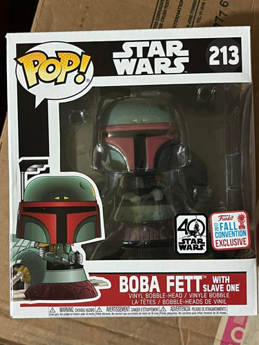 Funko Pop! Boba Fett With Slave One 2017 Fall Convention