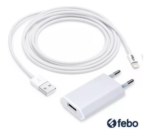 Cable 2m Y Cargador Usb Celular iPad iPhone SE 5 6 7 8 11