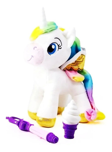Peluche Unicornio Mágico C/luz+sonido My Unicorn Dream Land