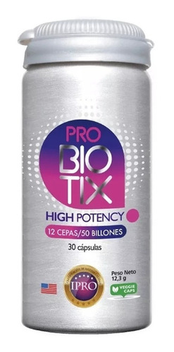 Pro Biotix High Potency /30 Cáps/12 Cepas/50 Billones Ufc