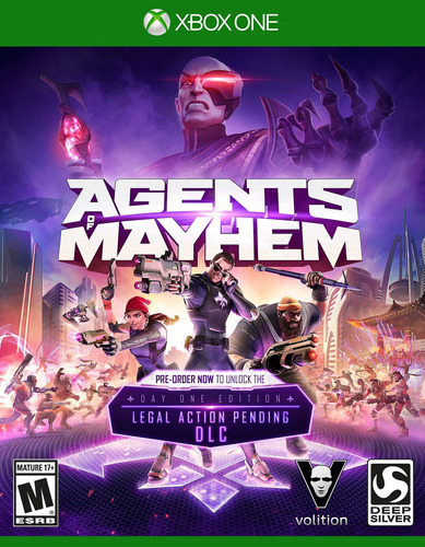 Videojuego Agents Of Mayhem Launch Edition Para Xbox One