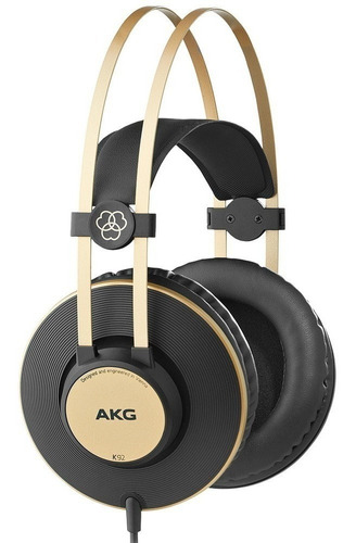 Akg K92 Audífonos Para Estudio Negro/dorado