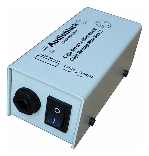 Caja Directa Di Mini Box Audioblack, Símil Radial Sb-2
