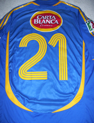 Tigres De La Uanl Mexico Match Worn Adidas 2006 #21 Lozano (Usado)