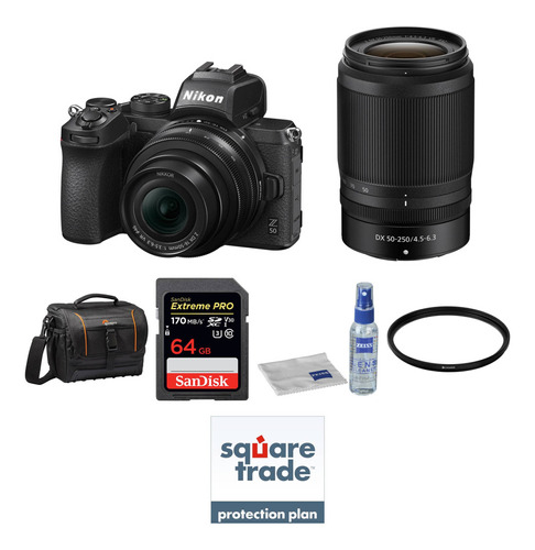 Nikon Z 50 Mirrorless Digital Camara Con 16-50mm And 50-250m