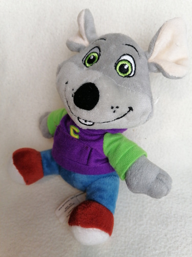 Peluche Original Chuck E Cheeses 2018... 20cm. (Usado)