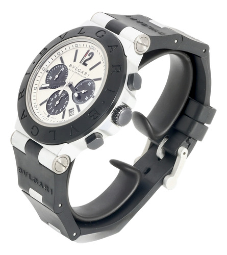 Reloj Bvlgari Diagono Aluminio Cronografo Automatico Jumbo (Usado)