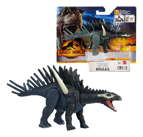 Dinosaurio Jurassic World Muñeco Pack Feroz Mattel Original
