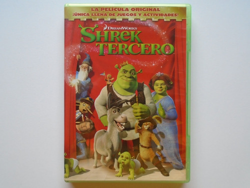 Shrek Tercero Dvd 2007 Dreamworks