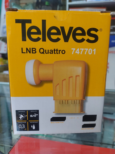 Lnb Quattro Para Tarjeta Tbs