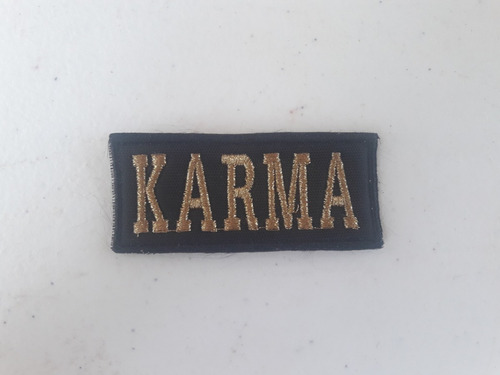 Parche Bordado Karma 2