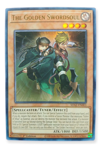 Yugi-oh! The Golden Swordsoul Sdaz-en003 Ultra