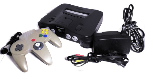 Nintendo 64 Funcionando N64 Con Control Eliminador Y Cables