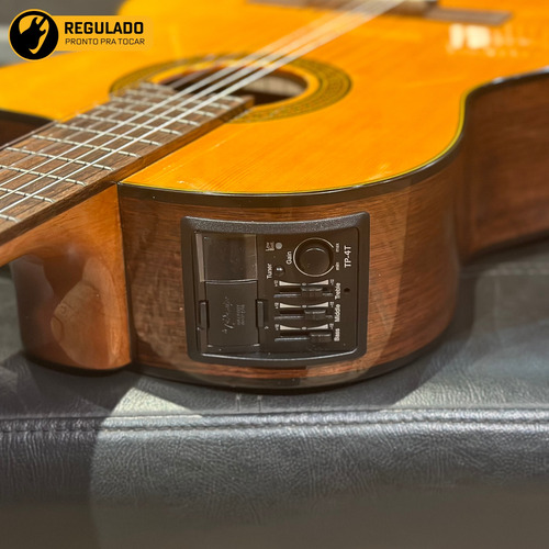 Violão Takamine Gc5 Nylon Elétrico C/ Case Rígido - Regulado