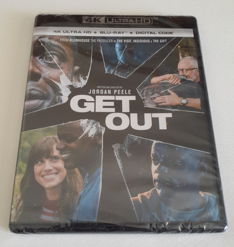 Get Out ( ¡huye! ) 4k Ultra Hd Blu-ray