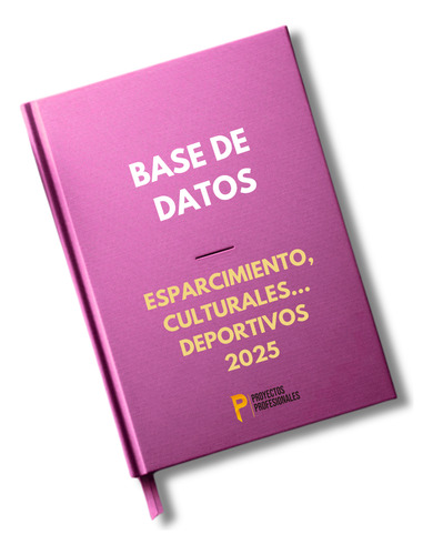 Base De Datos Culturales Y Deportivos 2025