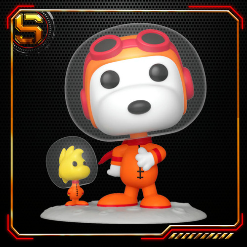 Funko Pop Tv Peanuts Astronaut Snoopy And Woodstock 1679