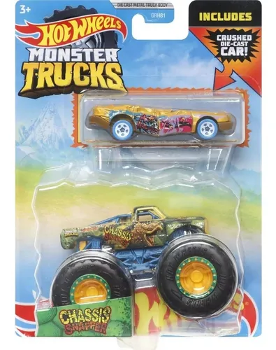 Monster Truck Hot Wheels Escala 1:64 Em Metal - Mattel Grh81