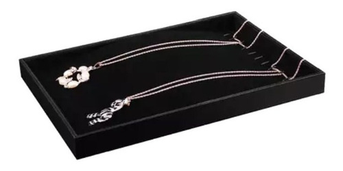 Imagen 2 de 5 de Exhibidor Porta Collares Pulsera Terciopelo 25x34cm 323