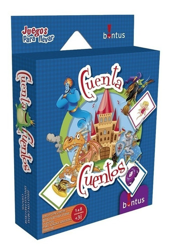Imagen 2 de 5 de Cuenta Cuentos Juego De Mesa Creativo Familiar Viaje Bontus