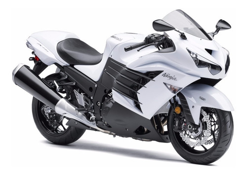 Imagen 5 de 5 de Moto De Colección Nueva Kawasaki Zx14 Escala 1:12 Maisto