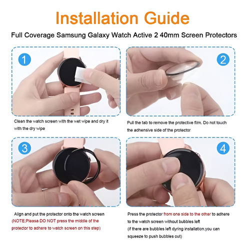 Mica De Pantalla Flexible De Tpu 3d Para Mi Watch Color