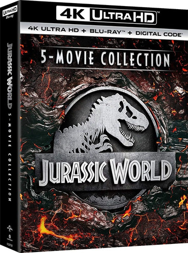 Jurassic World Colección Películas 4k Hd Bluray Nuevo Origin