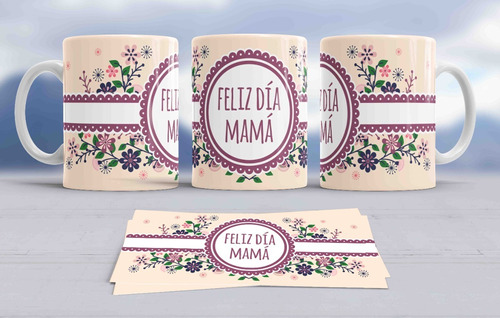 Taza Ceramica Dia De La Madre Mejor Regalo Mama Modelo 12