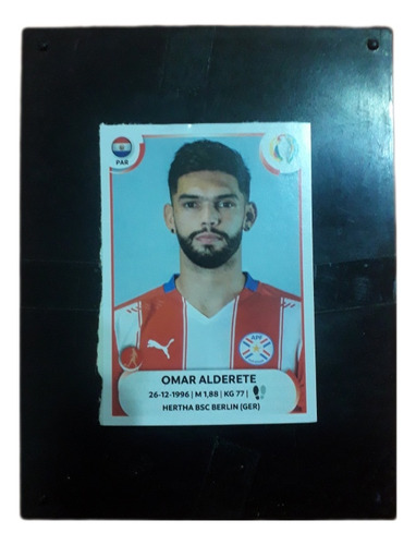 Figurita Copa América 2021 Omar Alderete Paraguay 8