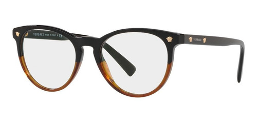 Lentes Versace Ve3257 5117 Negro Havana Oftalmico 