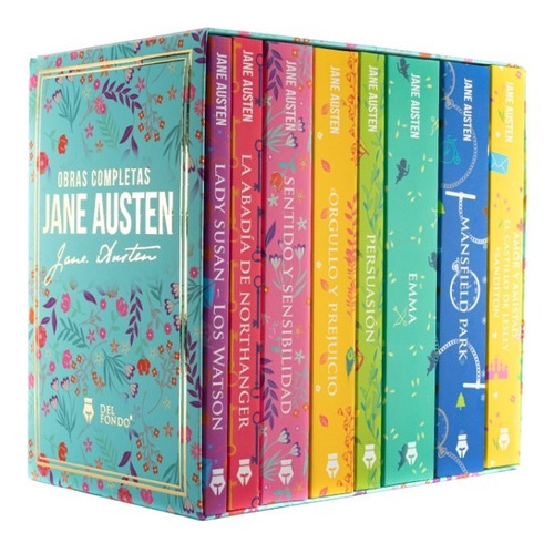Obras Completas De Jane Austen 8 Volúmenes