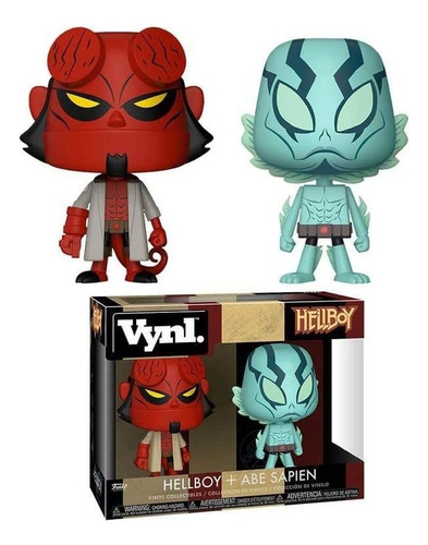 Funko Vynl: Pack Coleccionable Hellboy Y Abe, Multicolor