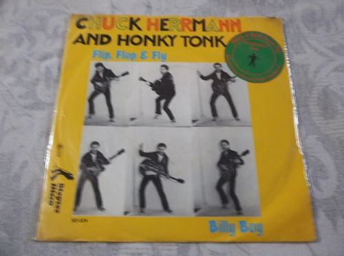 Chuck Herrmann & Honky Tonk Flip Flop & Fly Vinilo 7 Simple