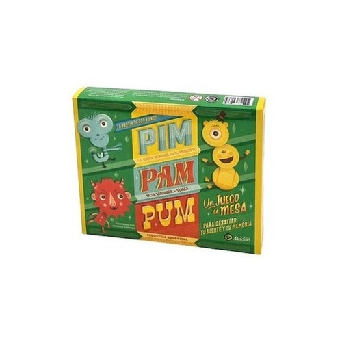 Juego De Mesa Cartas Infantil Familiar Pim Pam Pum Maldón