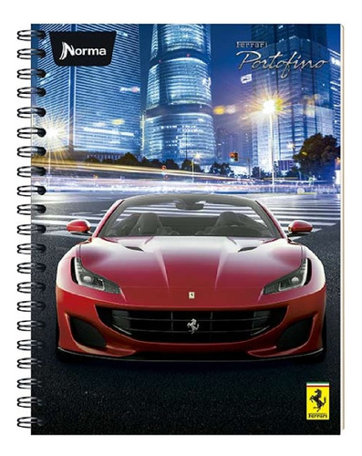2 Cuaderno Norma Kiut Mujer + Ferrari A Elegir 120h P. Dura