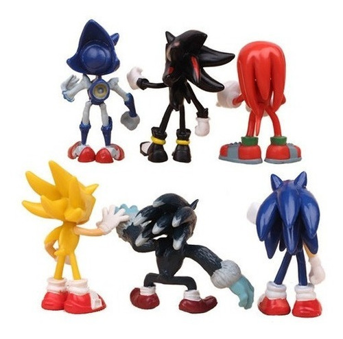 Kit De Robotnik Mini Super Sonic Boom Tails 12 Knuckles Am