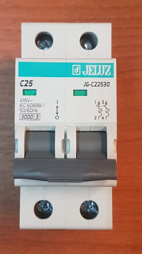 Llave Termica Jeluz Bipolar - 10a / 16a / 20a / 25a / 32a
