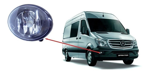 Neblinero Frontal Derecho Mercedes Benz Sprinter 2018-2020