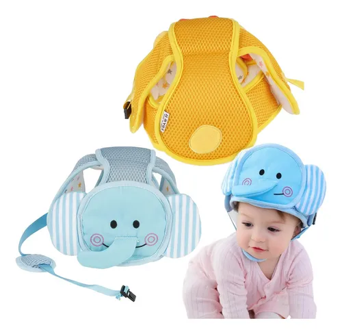 Casco Anti Golpe Protector Gorro Ajustable Seguridad Bebe