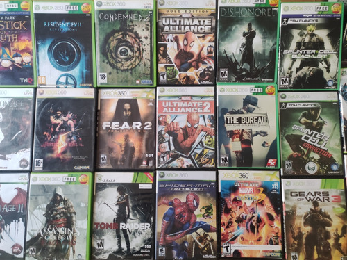 Lote De Juegos Xbox 360 3.0