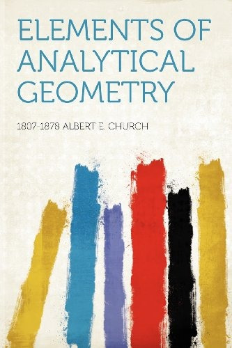 Elements Of Analytical Geometry